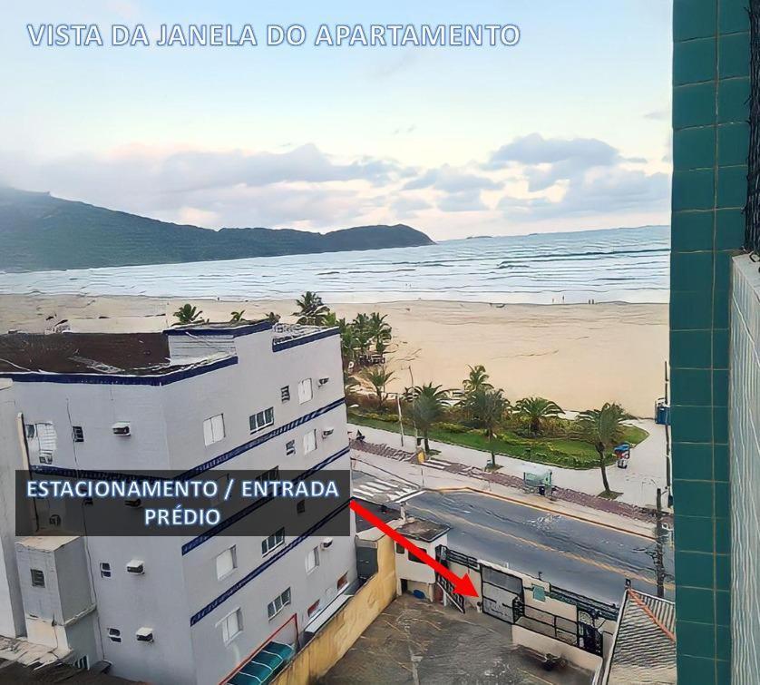 Kitnet Guilhermina Frente Feirinha E Mar Прая-Гранди Экстерьер фото